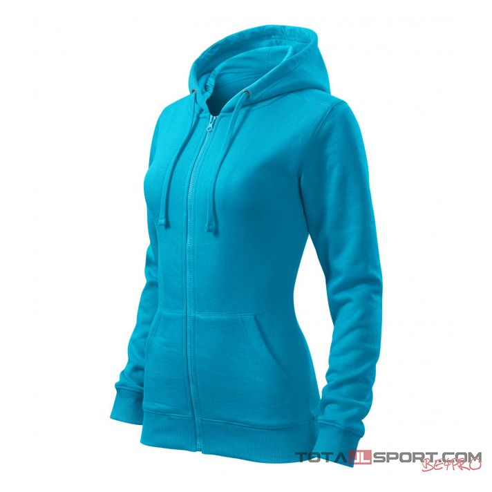 Trendy Zipper női pulóver