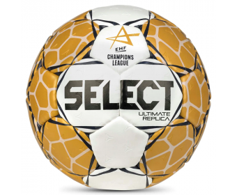 Select EHF Champions League v23 Replica Handball white/gold