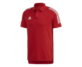 adidas Condivo 20 galléros póló (piros)
