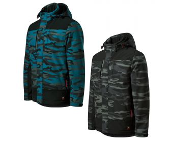 Vertex Camo softshell téli kabát férfi