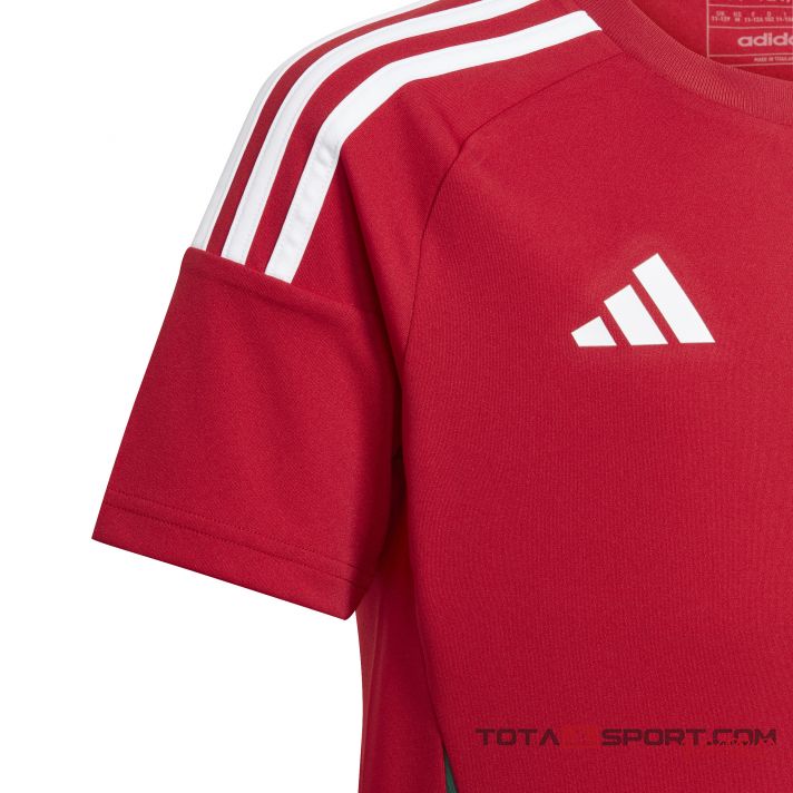 Adidas HFF hivatalos válogatott szurkolói mez (piros, gyermek méret) 2024