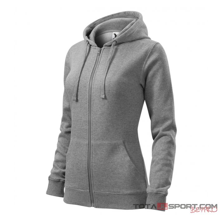 Trendy Zipper női pulóver