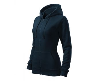 Trendy Zipper női pulóver