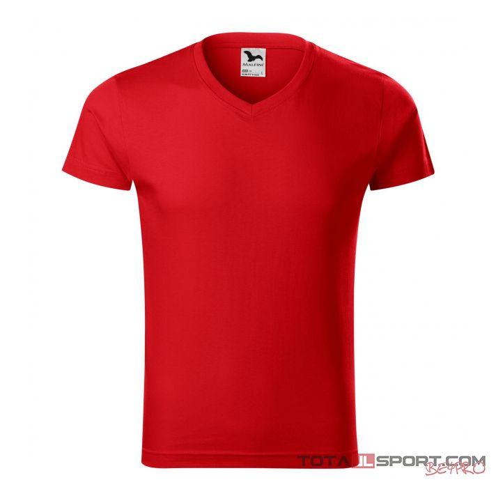 Slim Fit V-Neck póló