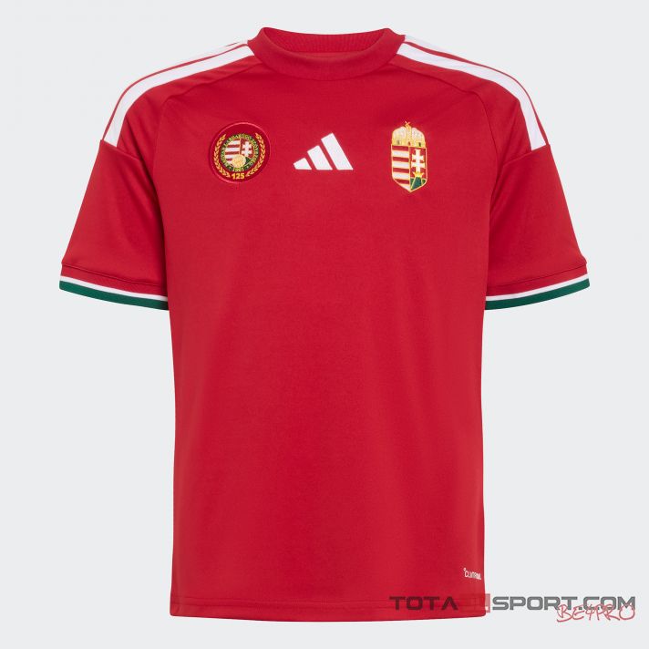 Adidas HFF hivatalos válogatott mez (piros, gyermek méret) 2026