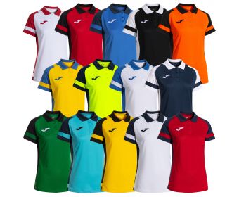 Joma Lider galléros póló női