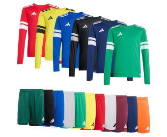 adidas Squadra 25 Jsy hosszú ujjú mez+sort szett gyerek