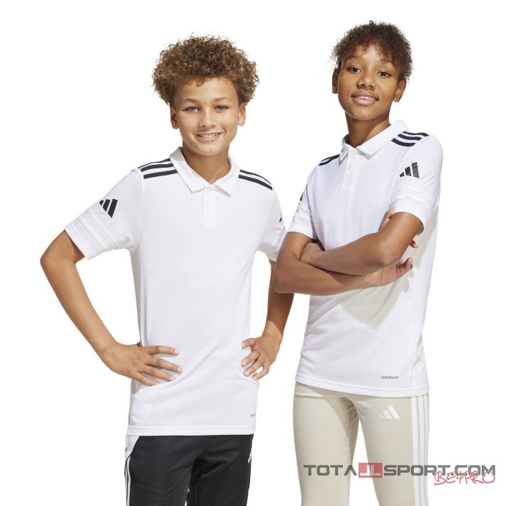 adidas Squadra 25 galléros póló gyerek