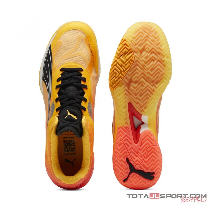 Puma Accelerate NITRO SQD Sun Stream-Sunset indoor boots