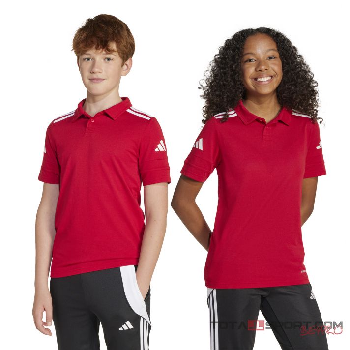 adidas Squadra 25 galléros póló gyerek