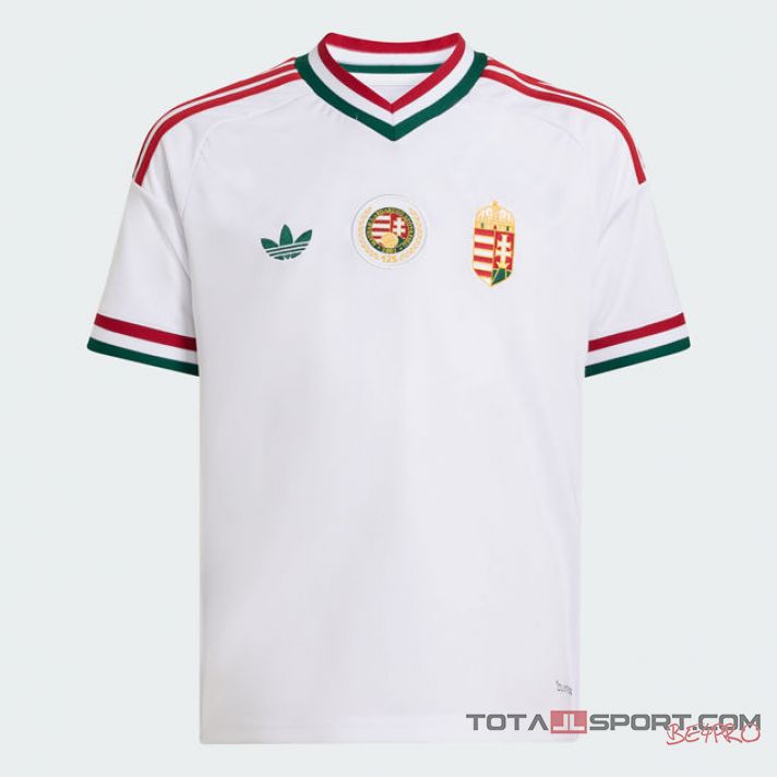 Adidas HFF hivatalos válogatott mez (fehér, gyermek méret) 2026