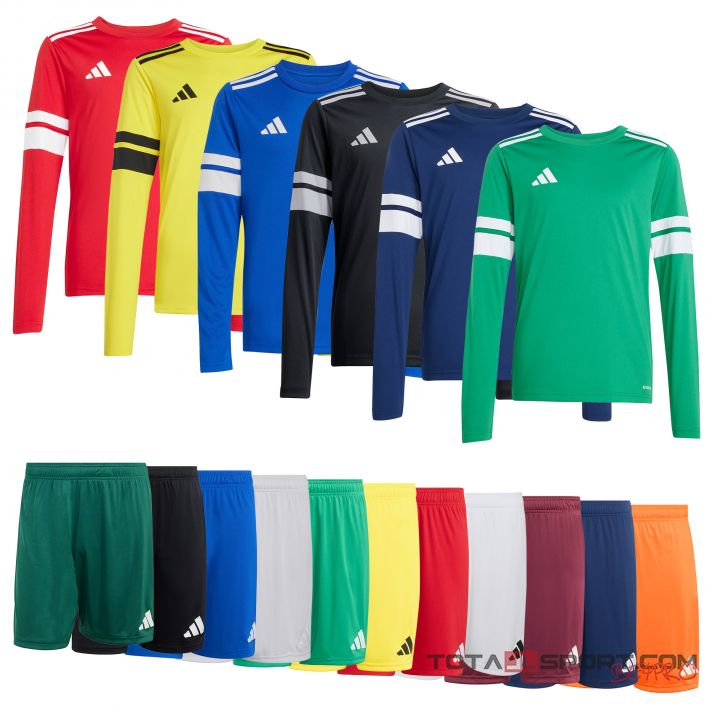 adidas Squadra 25 Jsy hosszú ujjú mez+sort szett