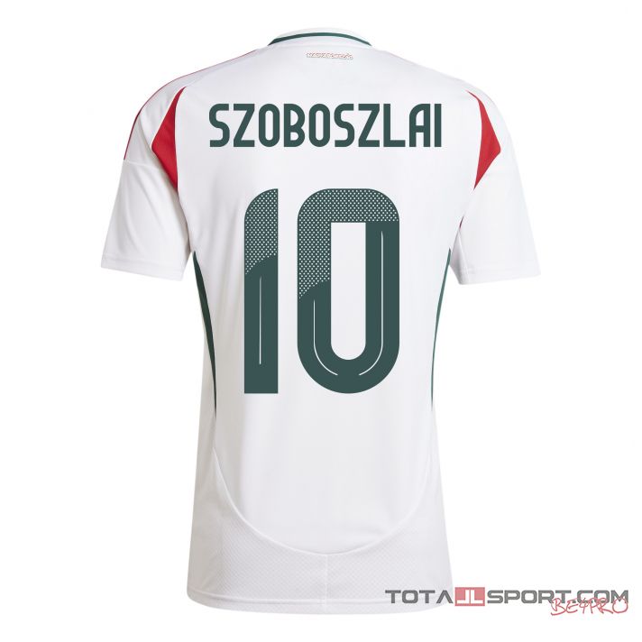 Adidas Szoboszlai hivatalos válogatott mez (fehér) 2024