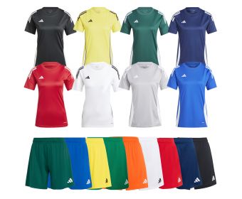 adidas Tiro 24 Jsy mez + sort szett női