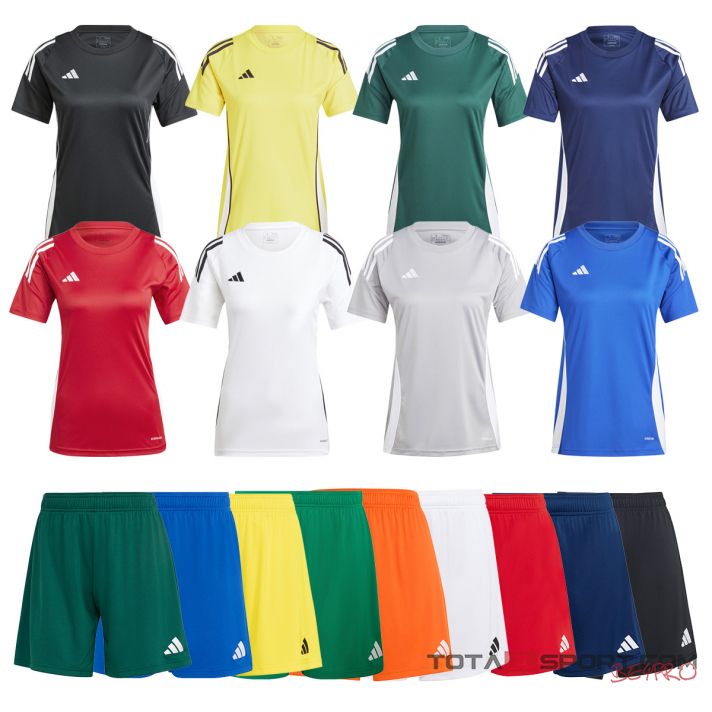 adidas Tiro 24 Jsy mez + sort szett női