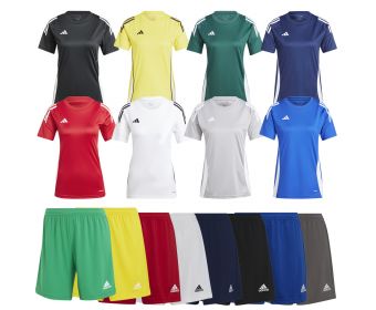 adidas Tiro 24 Jsy mez + sort szett női