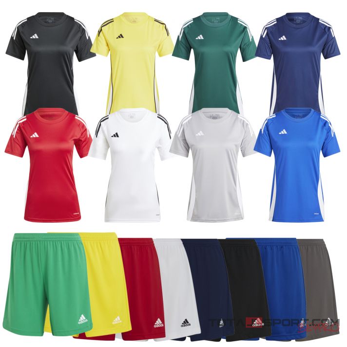 adidas Tiro 24 Jsy mez + sort szett női